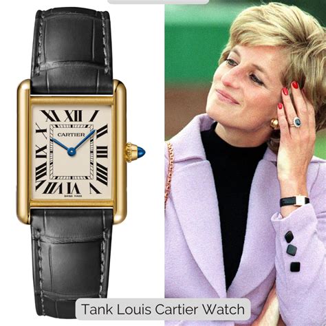 princess diana gold cartier watch|princess diana watch collection.